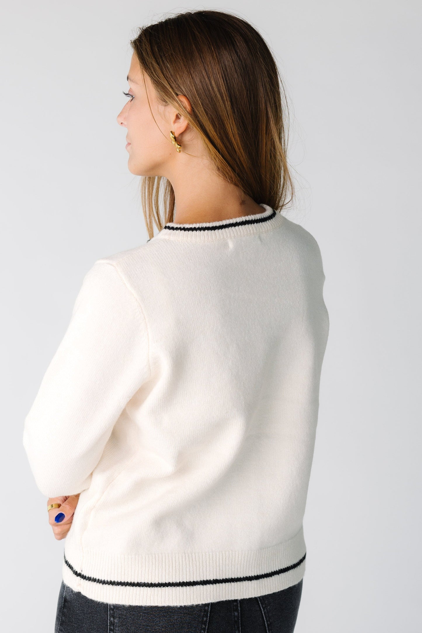 Classy Tie Cardigan
