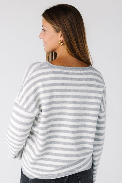 Danika Striped Cardigan