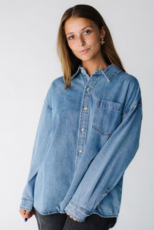All About Love Denim Shirt