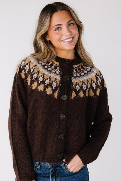 Vintage Fair Isle Cardigan