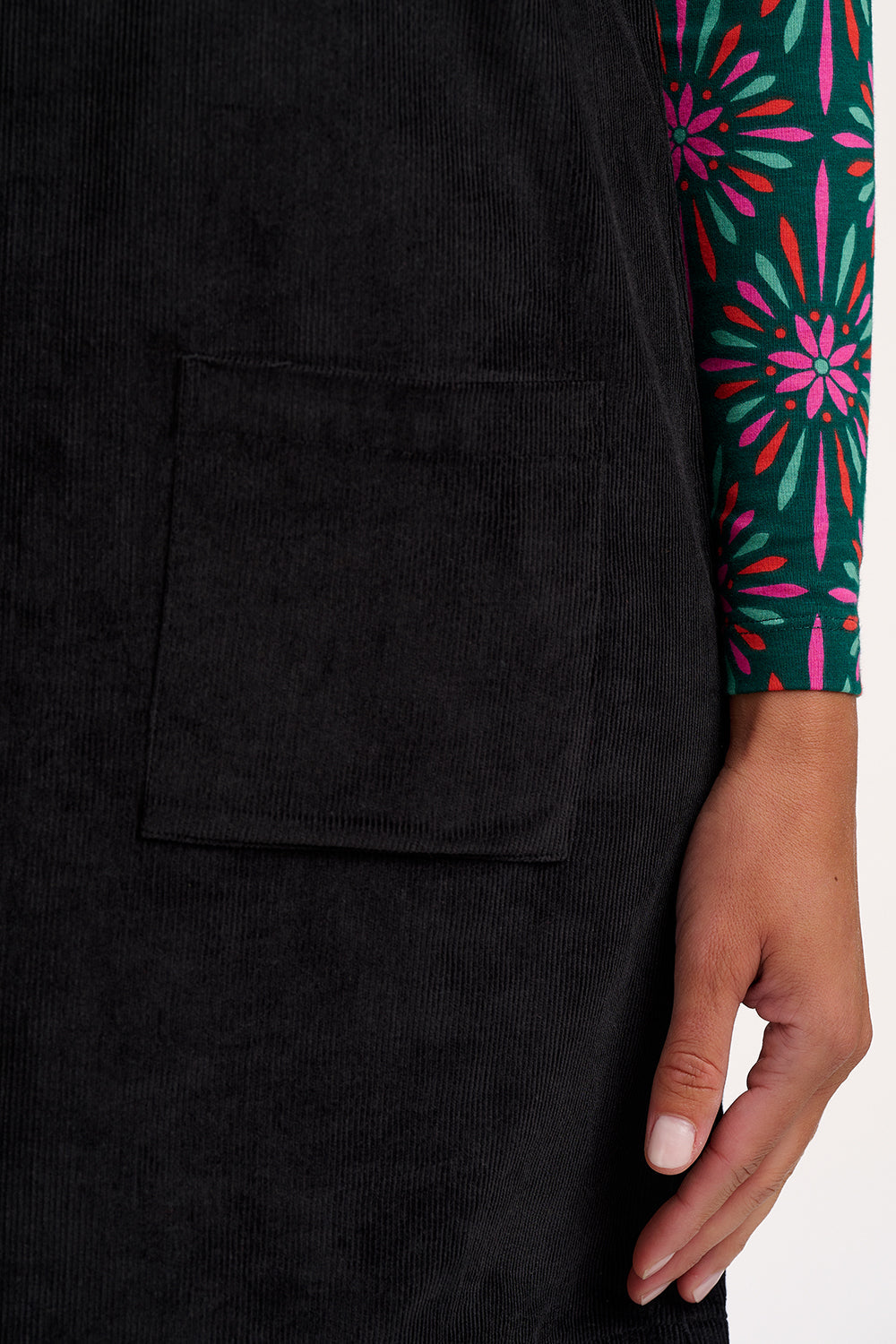 Kacy Tunic Dress - Black Cord